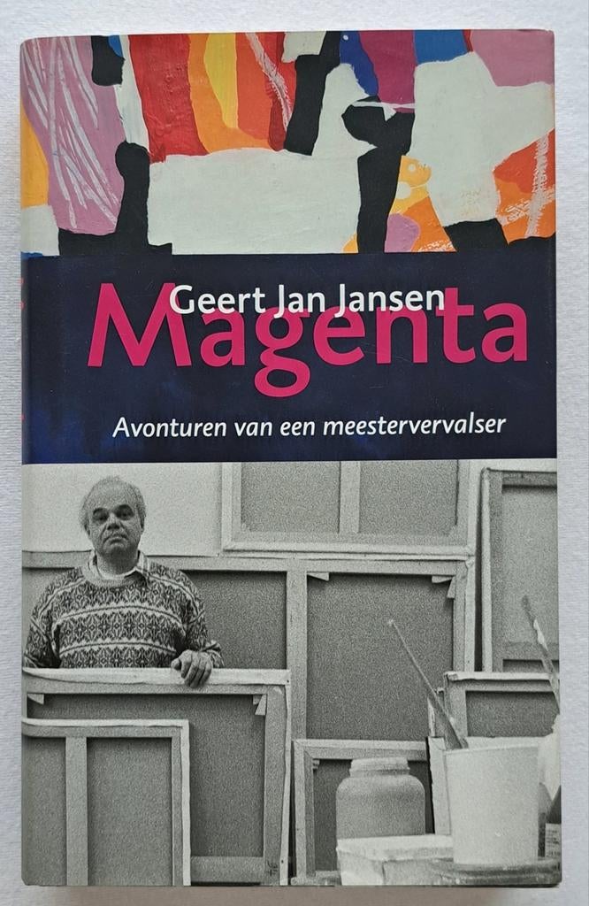 Magenta Avonturen van een meestervervalser, Geert Jan Jansen, Nieuw, Ophalen of Verzenden, Schilder- en Tekenkunst