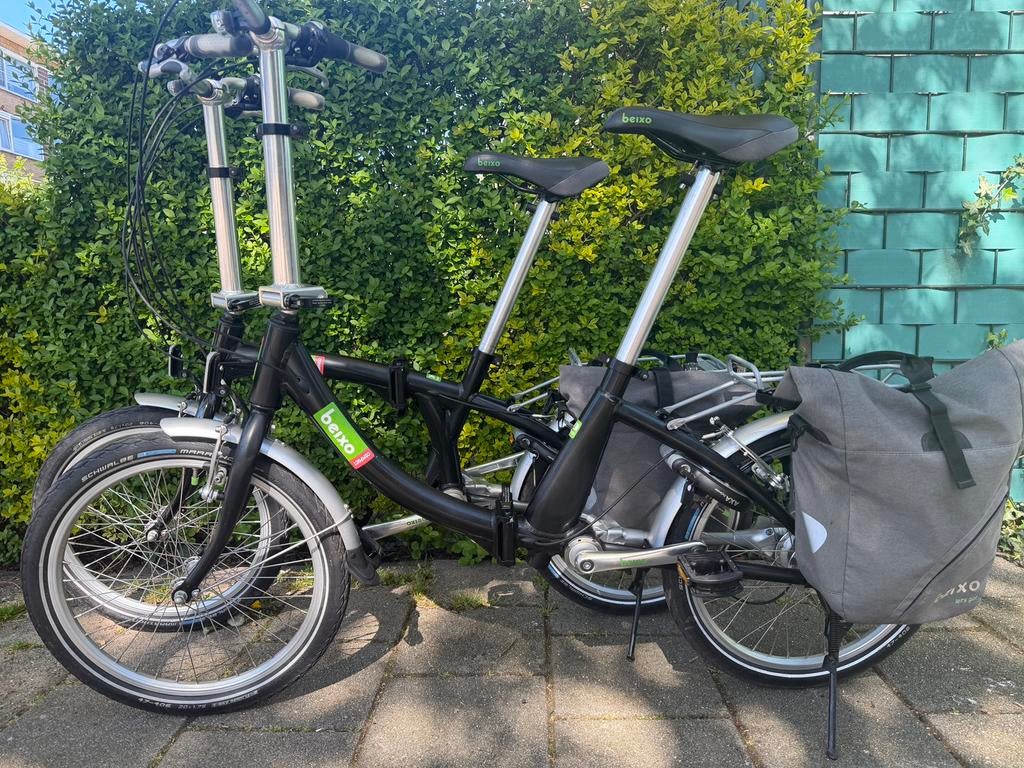 Beixo vouwfietsen ZGAN!, Fietsen en Brommers, Fietsen | Vouwfietsen, Ophalen, Zo goed als nieuw, Versnellingen