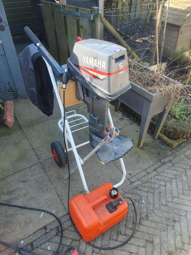 Yamaha 6 pk 2 takt buitenboordmotor, Watersport en Boten, Buiten- en Binnenboordmotoren, Ophalen