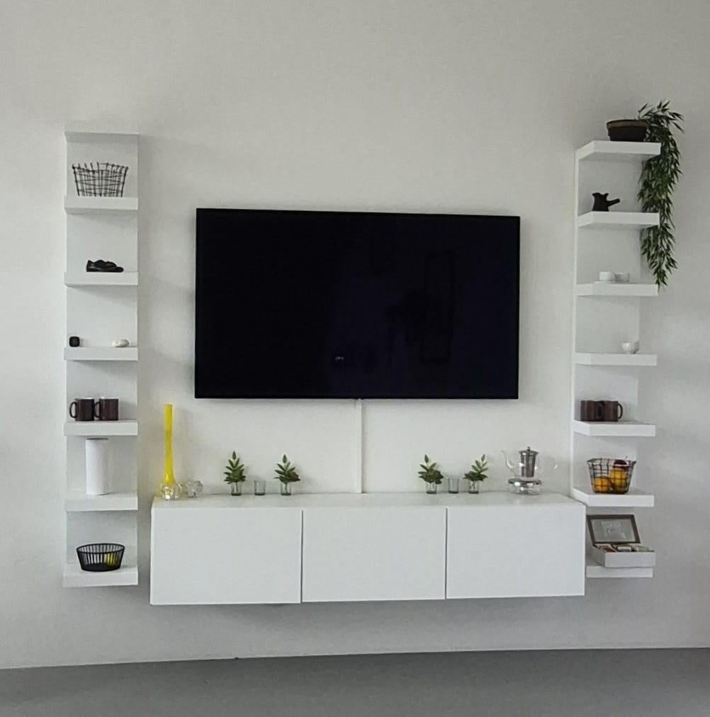 3 delig wandmeubel, Ophalen, Zo goed als nieuw, 200 cm of meer, 150 tot 200 cm