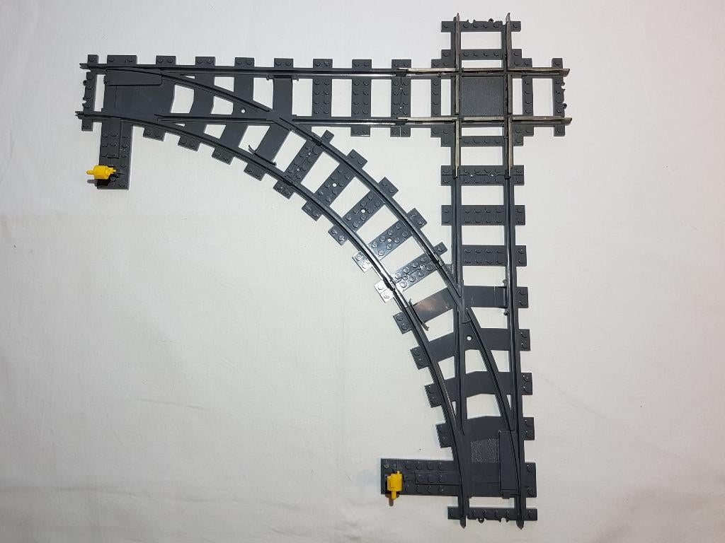 Wissels RC lego trein rails 60238, 7895, 7996 MOD (2), Kinderen en Baby's, Speelgoed | Duplo en Lego, Ophalen of Verzenden, Zo goed als nieuw