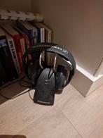 Sennheiser koptelefoon met draadloze zender, Gebruikt, Sennheiser, Ophalen of Verzenden, Over oor (circumaural)