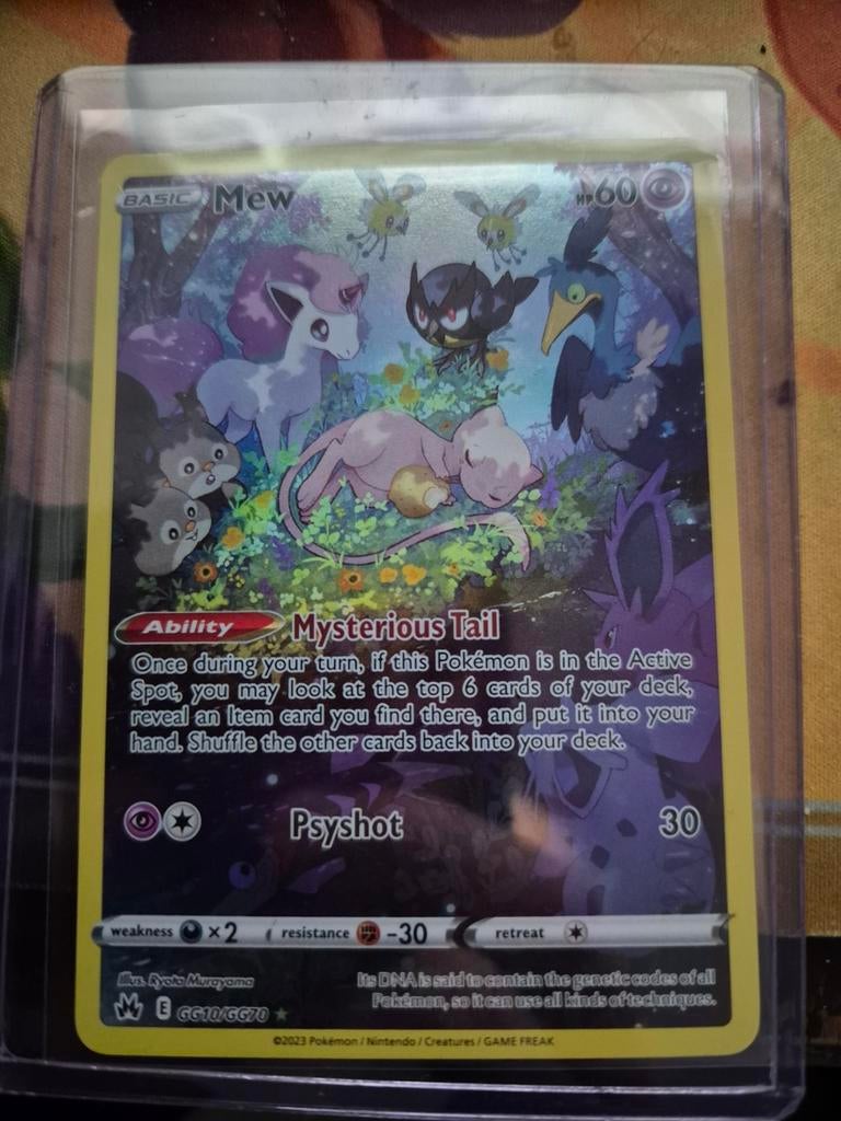 Mew GG10 Pokémon kaart, Hobby en Vrije tijd, Verzamelkaartspellen | Pokémon, Ophalen
