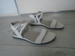 Ecco Leren Wit Sandalen Schoenen maat 39 ZGAN, Ecco, Verzenden, Wit, Sandalen of Muiltjes