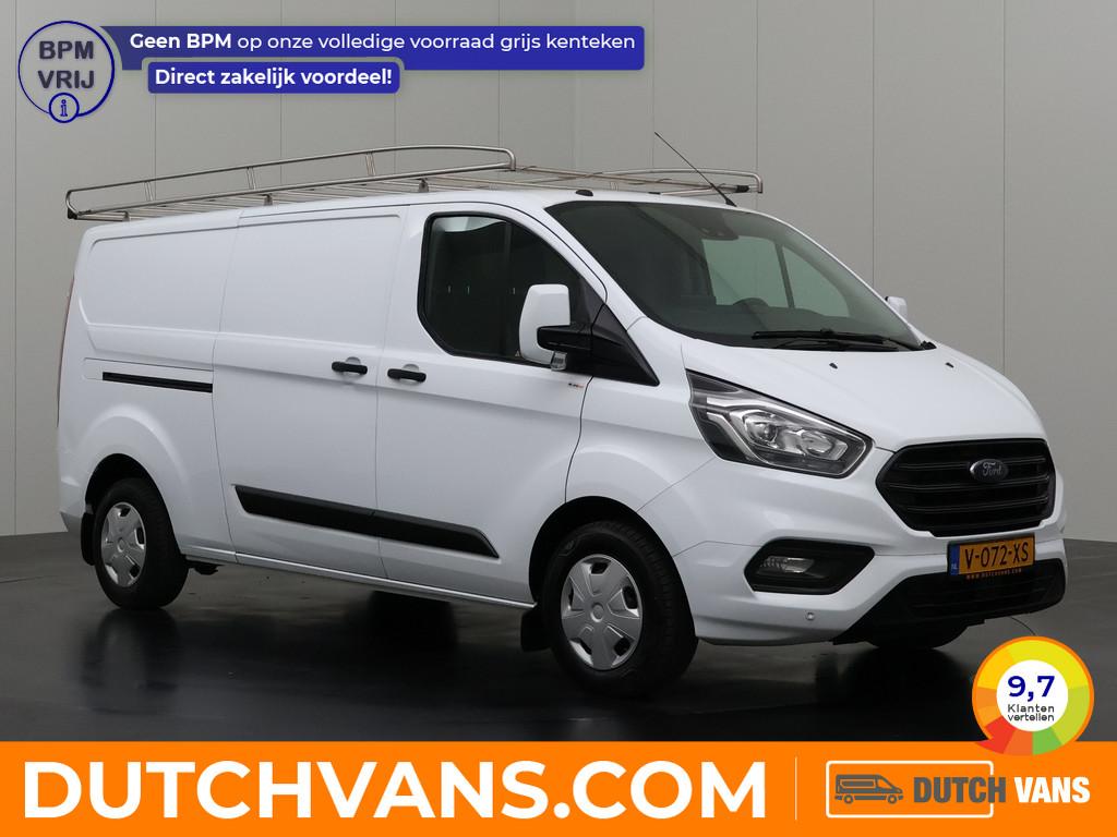 Ford Transit Custom 2.0TDCI 130PK | 2xSchuifdeur | Imperiaal, Auto's, Bestelauto's, Te koop, ABS, Airconditioning, Android Auto