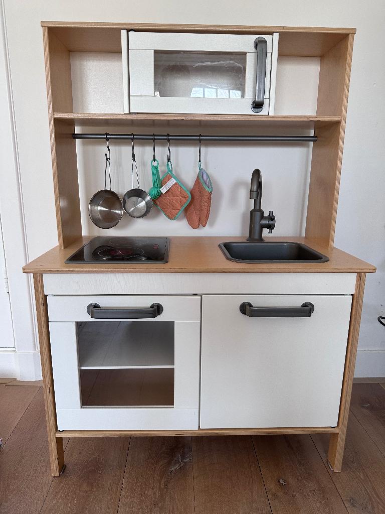 Speelgoed keuken + heel veel accessoires, Ophalen, Zo goed als nieuw, Hout, Speelkeuken