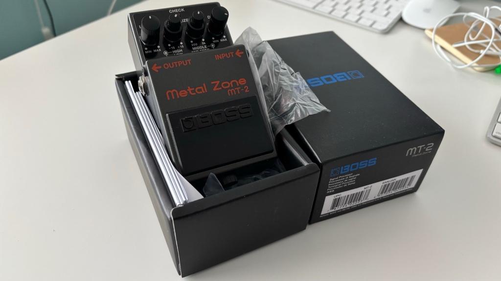 Boss Metal Zone MT-2, Ophalen, Zo goed als nieuw, Distortion, Overdrive of Fuzz