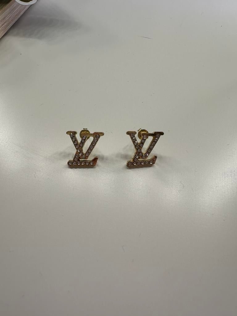 Lv oorbellen (niet og), Ophalen of Verzenden, Zo goed als nieuw, Goud, Overige materialen