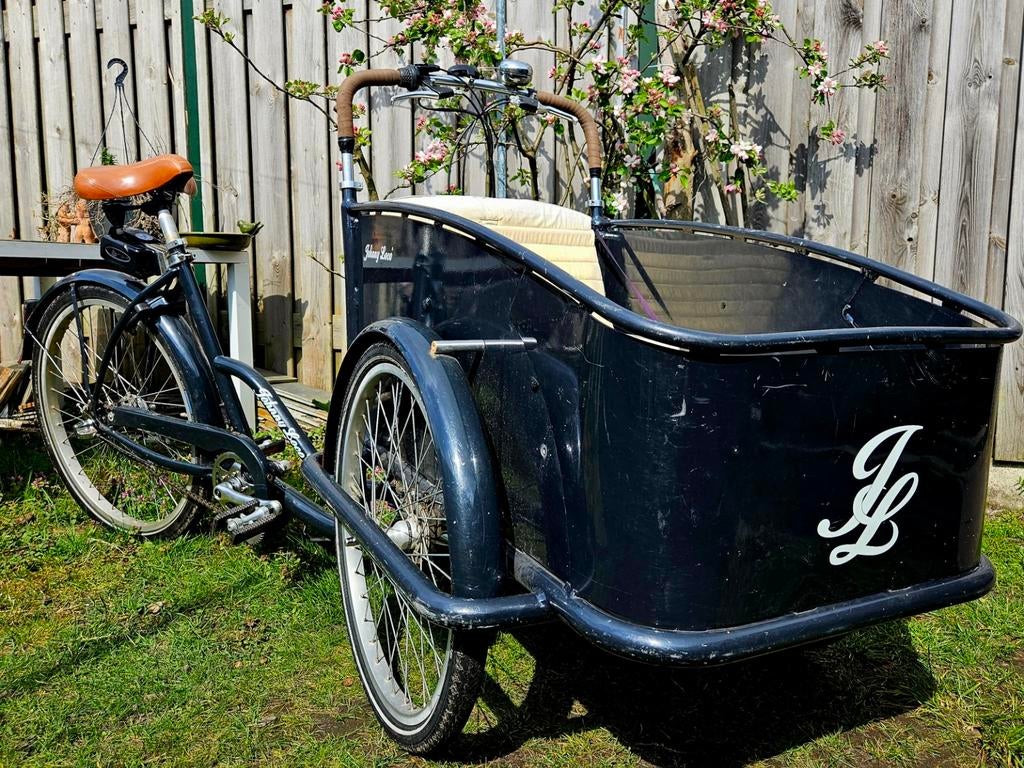 Johnny Loco Cargo Cruiser 3.0 Elektrisch, Fietsen en Brommers, Fietsen | Bakfietsen, Ophalen, Gebruikt, Elektrisch, 2 kinderen