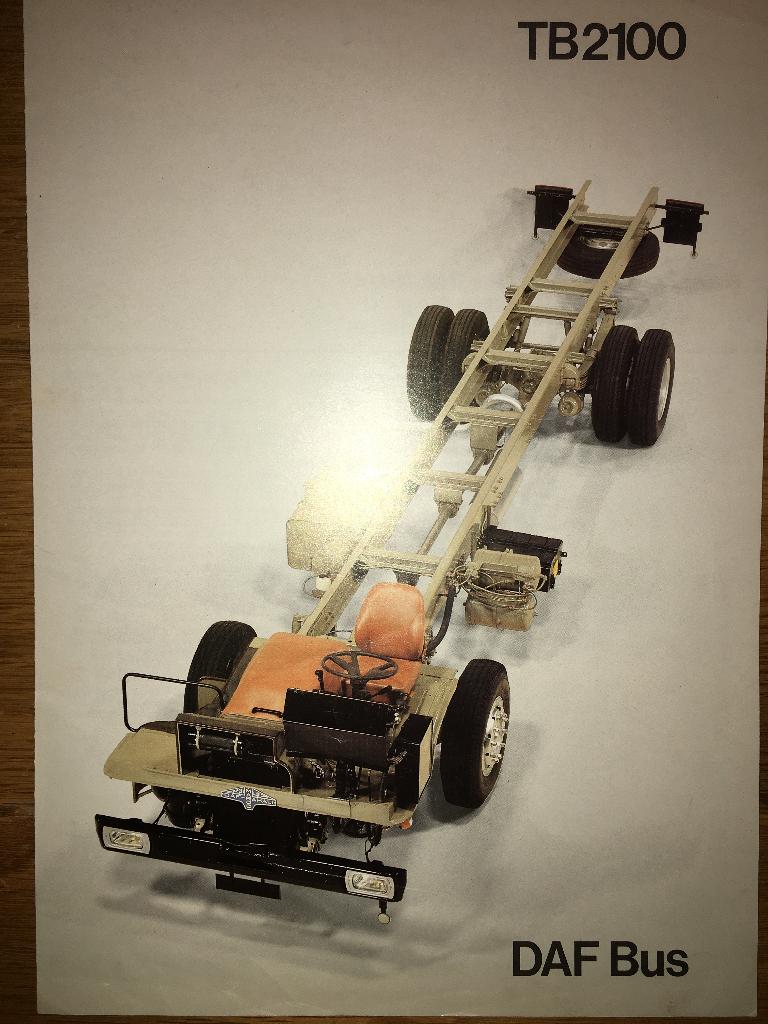 7x DAF Bus MB SB TB brochure folders Den Oudsten Hainje Bova, Ophalen of Verzenden, Zo goed als nieuw, Overige merken