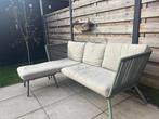 Loungeset groen Intratuin Iris, Tuin en Terras, Tuinsets en Loungesets, Ophalen, Gebruikt, Bank, 3 zitplaatsen