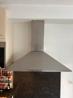 Zanussi RVS Afzuigkap 90cm - Gebruikt, Ophalen, Gebruikt, Wandschouwkap, Vrijstaand