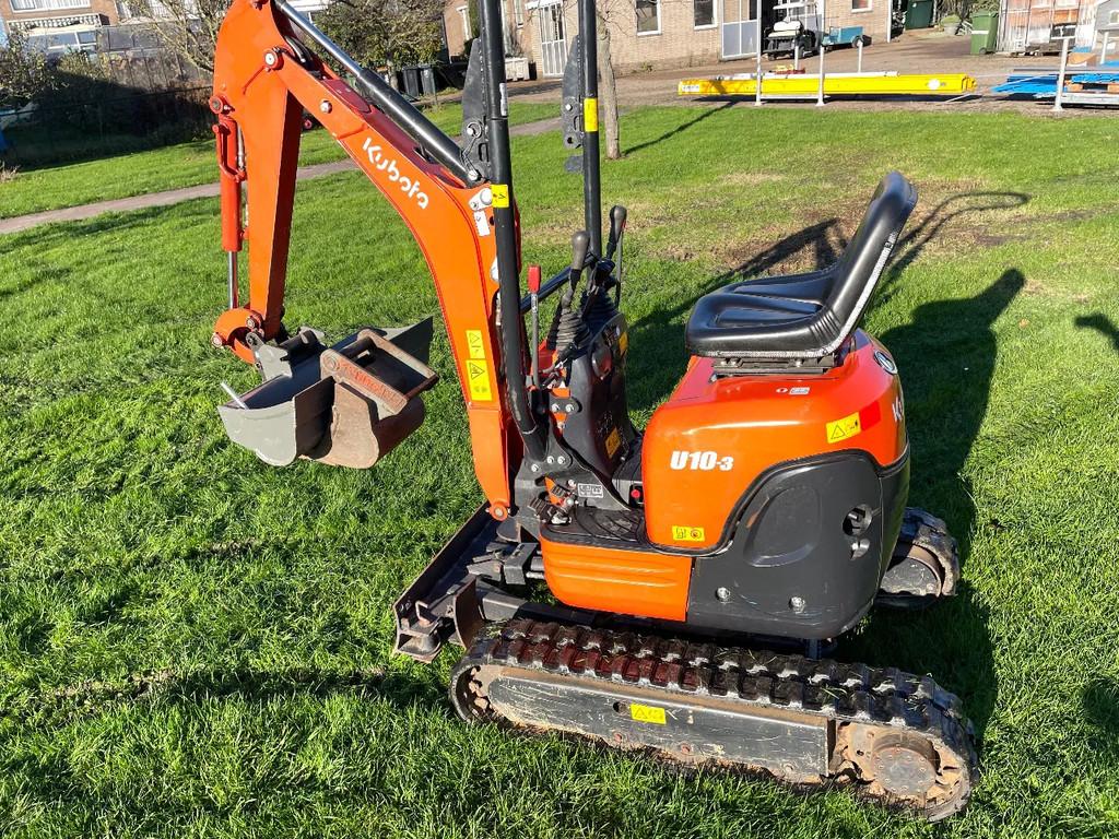 Kubota U10-3 minigraafmachine slechts 790 uur (bj 2021), Kubota, Info@kubota.com, JP, Graafmachine
