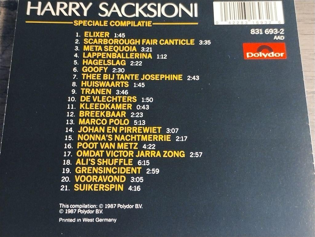 Harry Sacksioni - Harry Sacksioni, Ophalen of Verzenden, Gebruikt