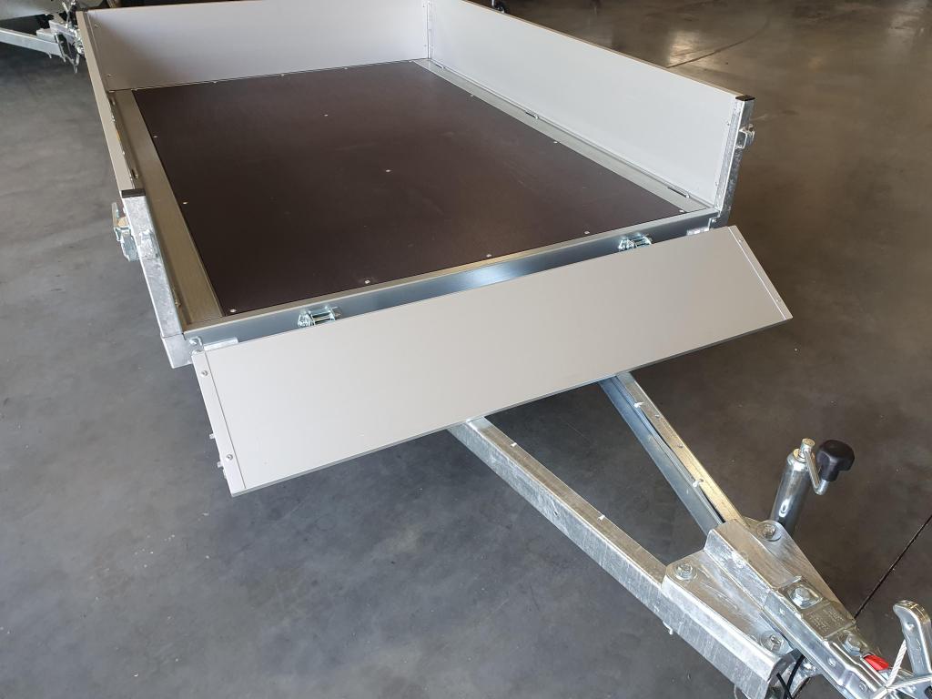 Eduard plateauwagen 200 x 145 cm 750 kg nieuw, Nieuw