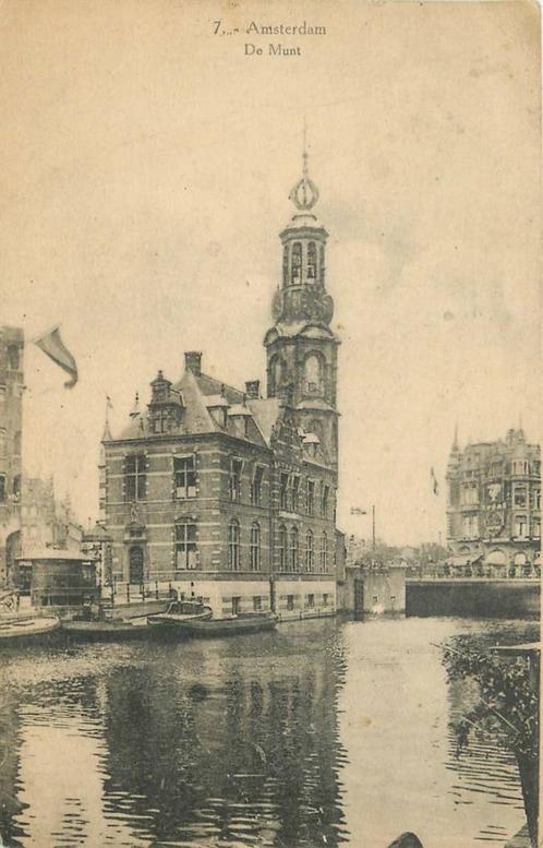 (388-453-003) Amsterdam De Munt, Verzamelen, Ansichtkaarten | Nederland, Noord-Holland, Verzenden