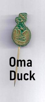 Speldje Oma Duck Groen, Verzamelen, Ophalen of Verzenden, Gebruikt, Overige onderwerpen