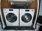 Miele Wasmachine + warmtepompdroger 9kg A+++, Witgoed en Apparatuur, Wasmachines, Ophalen, 1200 tot 1600 toeren, 8 tot 10 kg, Zo goed als nieuw