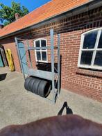 Metalsistem stellingen,bandenstelling, rek, magazijn, opslag, Ophalen, Gebruikt
