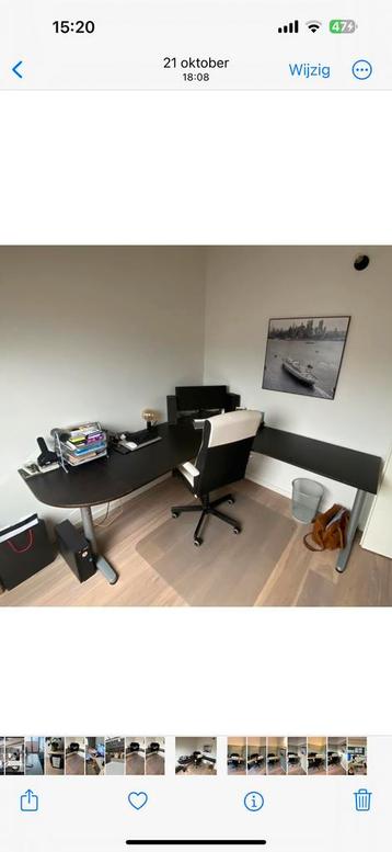 Hoekbureau 2,00 x 2,00 mtr