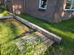 Oude Eiken Balk, Doe-het-zelf en Verbouw, Hout en Planken, Ophalen, Gebruikt, Eiken, Balk