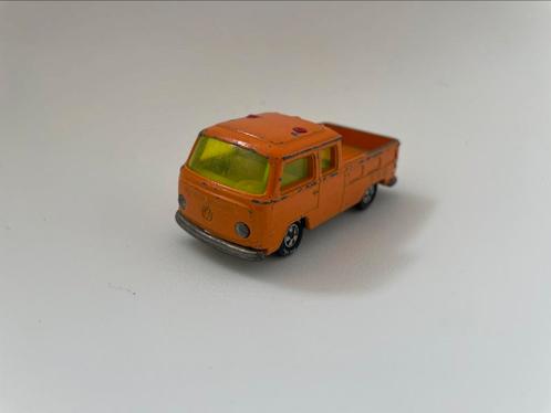 model Volkswagen VW bus busje T2 laadbak Oranje Siku 1/60, Hobby en Vrije tijd, Modelauto's | 1:50, Gebruikt, Auto, SIKU, Ophalen of Verzenden