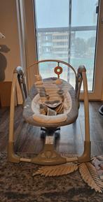 Ingenuity Swing and Go Bella Teddy Boutique babyswing, Ophalen, Zo goed als nieuw, Overige merken