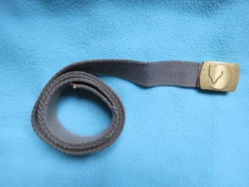 Fjällräven canvas belt legergroen riem koperen gesp met logo beschikbaar voor biedingen