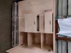 Licht beuken dressoirkast, Ophalen, Gebruikt, 100 tot 150 cm, Grenenhout