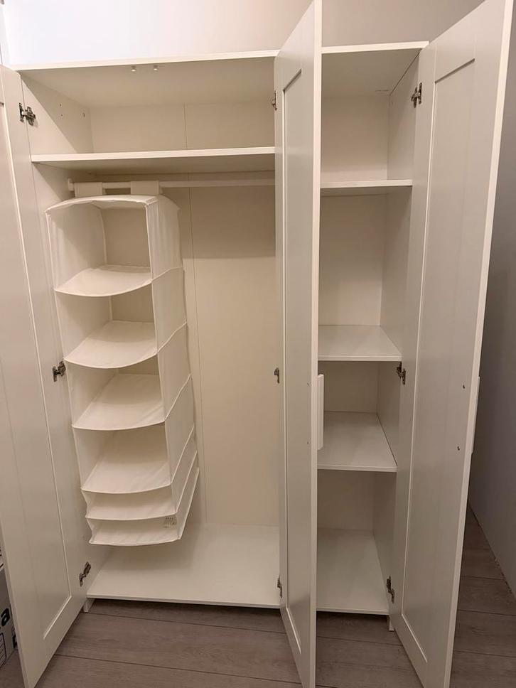 Witte IKEA kast - Ruime opbergkast, Huis en Inrichting, Kasten | Kledingkasten, Gebruikt, 150 tot 200 cm, 100 tot 150 cm, 50 tot 75 cm