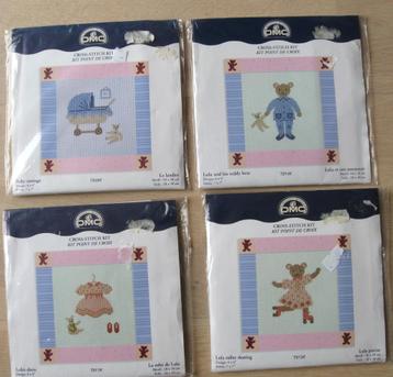 4 DMC pakketjes zie foto's BABY beschikbaar voor biedingen