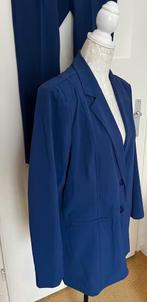 Nicolette Kluijver jasje/pantalon/blouse maat 42/44[dmv], Kostuum of Pak, Blauw, Maat 42/44 (L), Ophalen of Verzenden