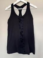 Lululemon Cool Racerback Flocked Top, Zwart, Maat 42/44 (L), Ophalen of Verzenden, Zo goed als nieuw