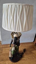 Vintage Oosterse Lamp met Kap met beschadiging, Ophalen