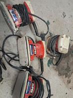 4 Rupes Schuurmachines + Schuurpapier, Doe-het-zelf en Verbouw, Ophalen of Verzenden, Gebruikt, Minder dan 600 watt, Vlakschuurmachine