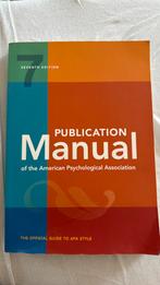 Publication Manual 7th edition, Boeken, Ophalen of Verzenden, Gelezen