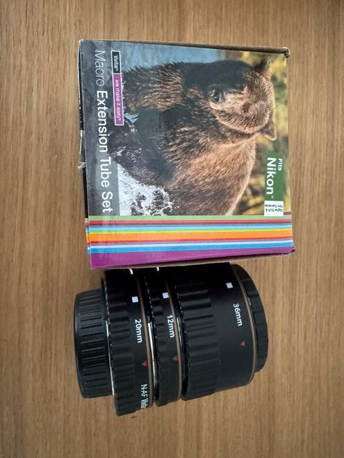 Vivitar Macro Extension Tube Set voor Nikon nieuw, Audio, Tv en Foto, Fotografie | Doka Toebehoren, Nieuw, Ophalen of Verzenden