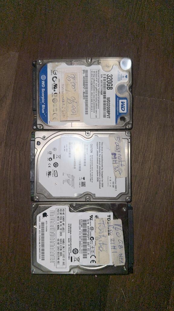 Laptop Harde Schijven - HDD/SSD - Diverse Capaciteiten, Computers en Software, Harde schijven, Gebruikt, Laptop, Intern, HDD, SATA