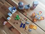Krat met veel Playmobil- gesorteerd (Sint/Kerst cadeautjes), Ophalen of Verzenden, Gebruikt, Complete set