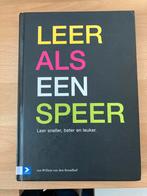 VAN DEN BRANDHOF - Leer als een speer, Ophalen of Verzenden, Alpha, Nieuw