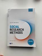 Social Research Methods 5th Edition - Alan Bryman, Boeken, Gelezen, Ophalen of Verzenden, Gamma, WO