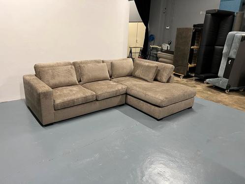 Nieuw GRATIS LEVERING beige lounge bank 295x210, Huis en Inrichting, Banken | Bankstellen, Zo goed als nieuw, Vierpersoons of meer
