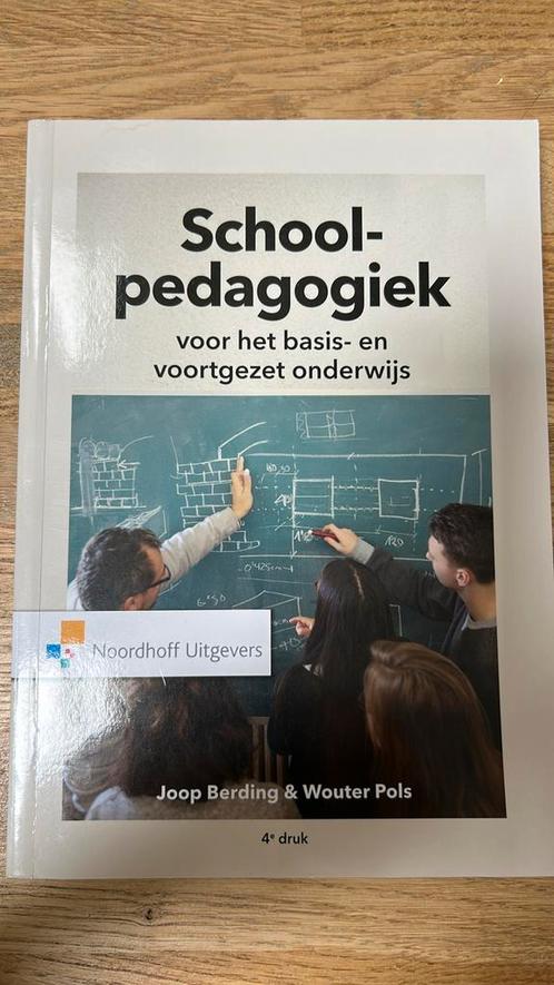Joop Berding - Schoolpedagogiek, Boeken, Wetenschap, Zo goed als nieuw, Sociale wetenschap, Ophalen of Verzenden