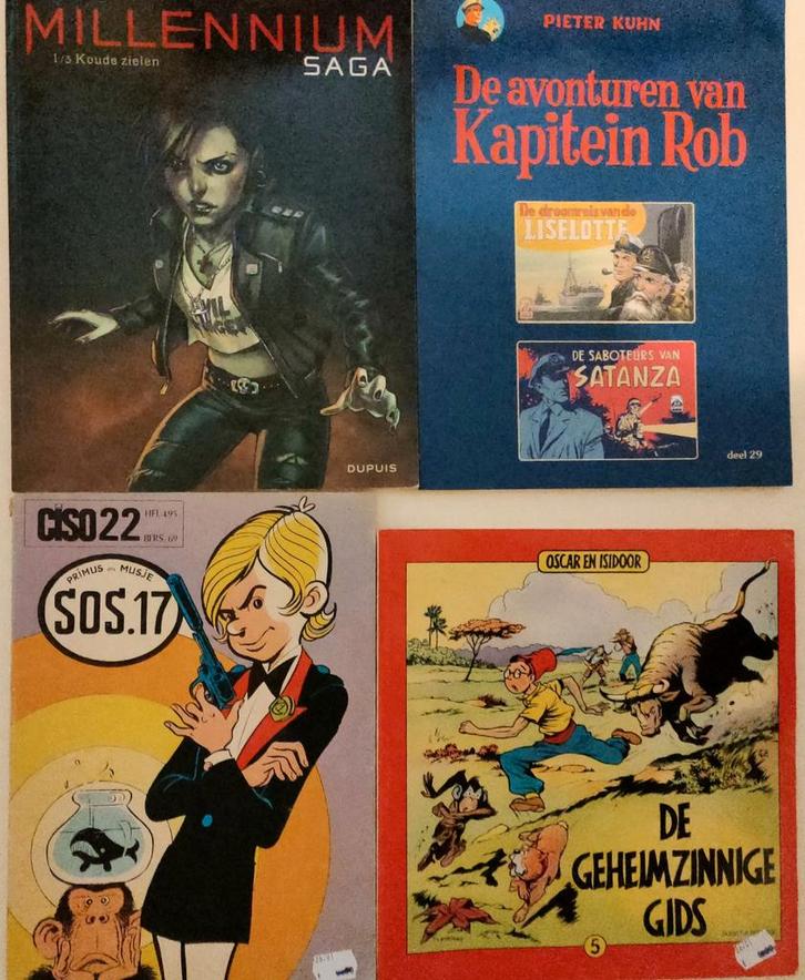 Stripboeken voor verzamelaars 1e editie's (€3 per stuk, Boeken, Stripboeken, Zo goed als nieuw, Meerdere stripboeken, Ophalen of Verzenden