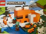LEGO Minecraft De Vos Lodge 21178 Compleet!, Ophalen of Verzenden, Zo goed als nieuw, Complete set, Lego