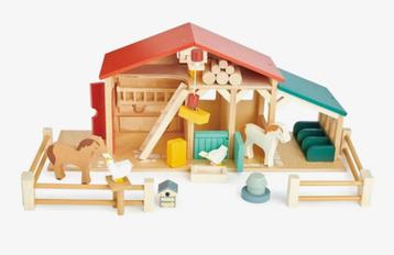 Tender Leaf Toys boerderij hout beschikbaar voor biedingen