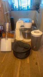 BOSCH MUM 5423 wit,zilver., 3 tot 4 liter, Ophalen, Gebruikt, 3 snelheden of meer