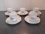 Rosenthal sanssouci 5 koffiekopjes met schoteltjes, Antiek en Kunst, Antiek | Servies los, Ophalen of Verzenden