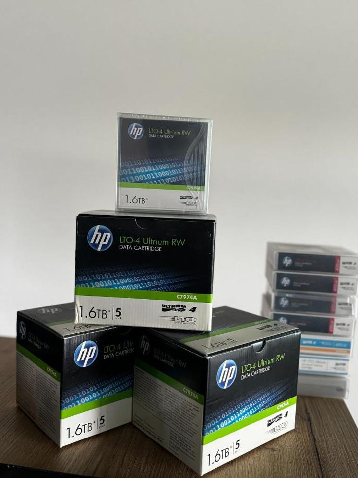 hp data cartridge 1.6TB - 400GB, Computers en Software, Beschrijfbare discs, Zo goed als nieuw, Overige typen, Ophalen of Verzenden