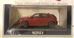 Norev 1:43 Peugeot 308 GT 2021 Elixir Red nieuw in display, Ophalen of Verzenden, Nieuw, Auto, Norev